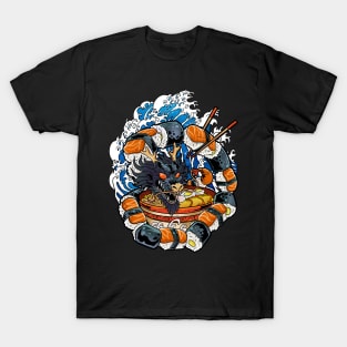 Ramen Dragon - Sushi and Noodle Fantasy T-Shirt